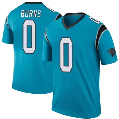 Men's Nike Brian Burns Black Carolina Panthers RFLCTV Limited Jersey