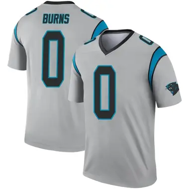 Men's Nike Brian Burns Black Carolina Panthers RFLCTV Limited Jersey