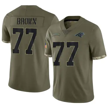 Carolina Panthers Nike 2023 Salute To Service Sideline T-Shirt - Brown