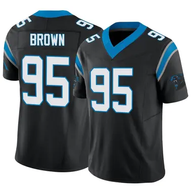 NFL_Jerseys 13B Jersey Carolina''Panthers''Men 1 Cam Newton 22 Christian  McCaffrey 95 Derrick Brown 59 Kuechly''NFL''Women Youth Custom Black Legend  Jersey 