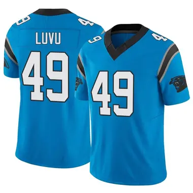 Frankie Luvu #49 Carolina Team Name & Number T-Shirt S-5XL Gift Unisex  Fan