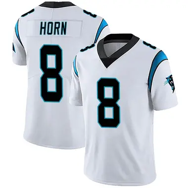 Carolina Panthers Nike Game Road Jersey - White - Jaycee Horn - Mens