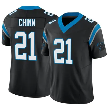 Jeremy Chinn arrives in Julius Peppers jersey