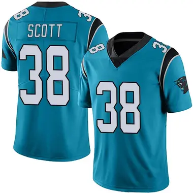 Nike Men's Nike Jeremy Chinn Blue Carolina Panthers Vapor F.u.s.e. Limited  Jersey