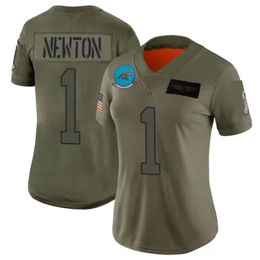 women's carolina panthers cam newton jersey