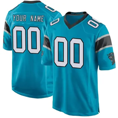 Carolina Panthers Nike Game Team Colour Jersey - Custom - Youth