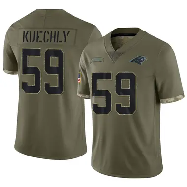 Nike Youth Carolina Panthers Luke Kuechly #59 Logo T-shirt M L